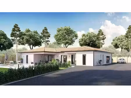 terrain avec maison neuf à vendre
