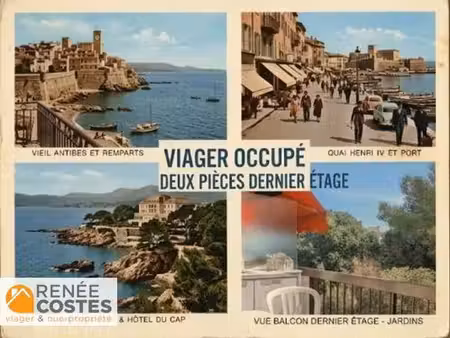 viager occupé - f89 ans - antibes (06600)