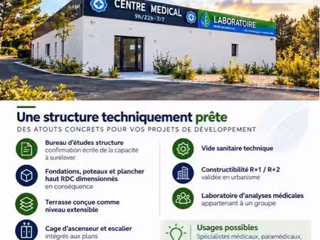 vente droit à bâtir en surélévation r+1 et r+2