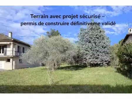 vente terrain 905 m² le péage-de-roussillon (38550)