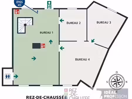 vente locaux professionnels 4 pièces 84.82 m² à saint-cloud (92210)  335 000 €