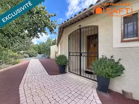 villa de 101m² sur 1280m² de terrain clos