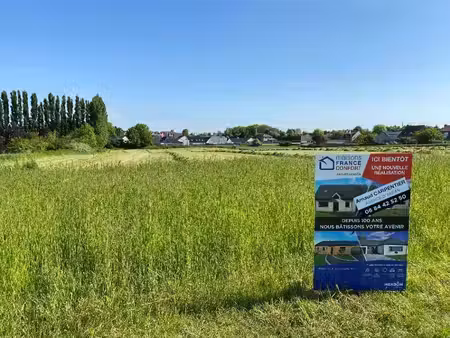 terrain constructible neuf à vendre