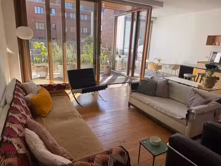 appartement meublé design 3 ch ixelles avec terrasses
