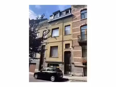 maison de maître à vendre avec garage et terrasse   ixelles (vbe77902)