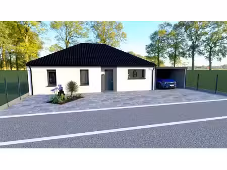 terrain avec maison neuf à vendre