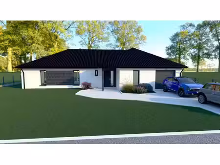 terrain avec maison neuf à vendre