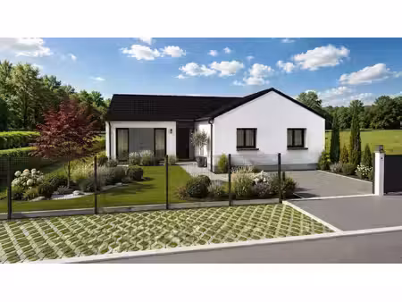 terrain avec maison neuf à vendre