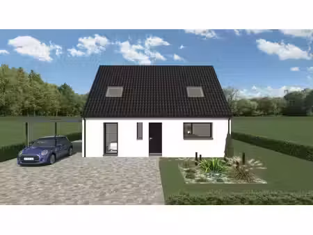 terrain avec maison neuf à vendre
