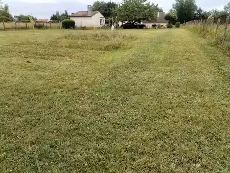 vente terrain 800 m² à montlieu-la-garde (17210)  23 500 €
