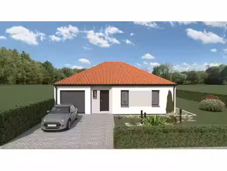 terrain avec maison neuf à vendre