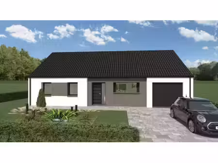 terrain avec maison neuf à vendre