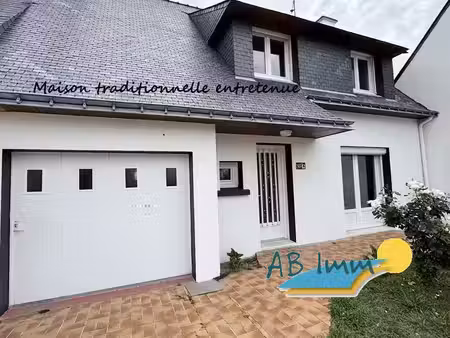 vente maison 5 pièces 87 m² à ploemeur (56270)  302 750 €