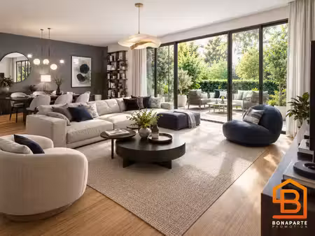 3 pièces avec balcon et 2 parkings – livraison été 2027