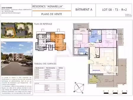 vente appartement 3 pièces 71 m² à porto-vecchio (20137)  470 000 €