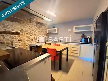 maison de village avec locataire en place