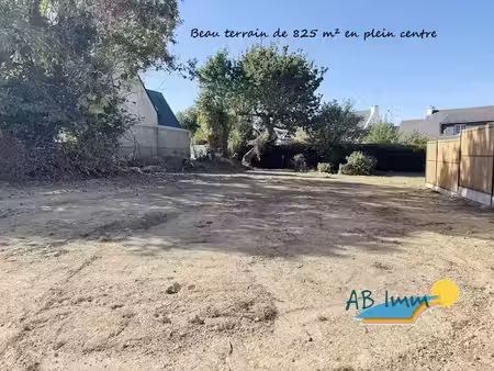 vente terrain 825 m² à ploemeur (56270)  330 000 €