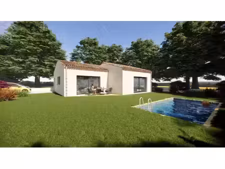 terrain avec maison neuf à vendre