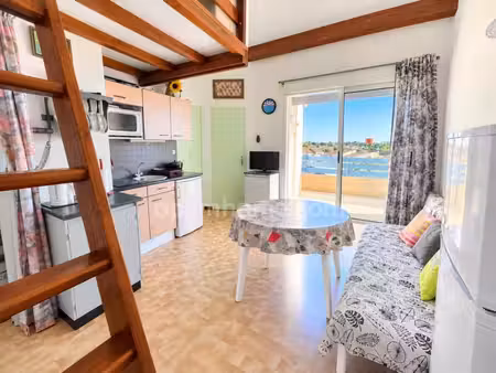 appartement 3 pièces avec terrasse  parking privatif et piscine à marseillan-plage (34)