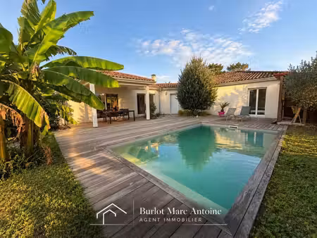 maison contemporaine à moulis-en-médoc – 141 m²  4 chambres  piscine