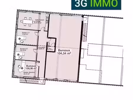 location locaux professionnels 104 m² à plouédern (29800)  1 568 €