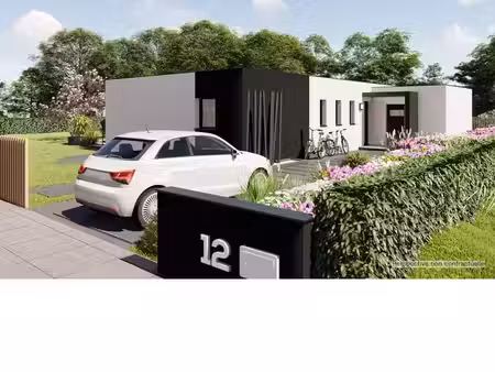 vente maison neuve 5 pièces 94 m² à plougonven (29640)  260 697 €