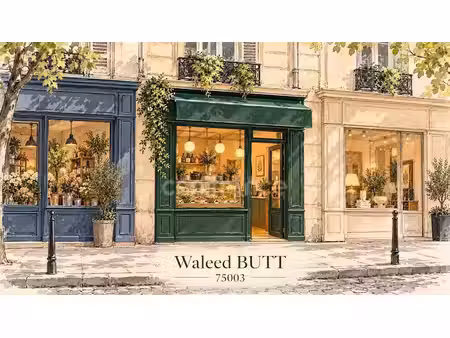 vente locaux professionnels 2 pièces 35 m² à paris 3ème (75003)  59 000 €