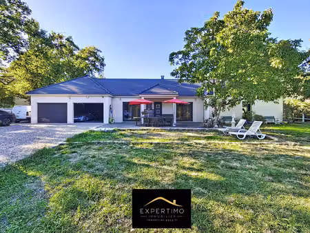 plain-pied contemporain 2022 – 138 m² – grand garage 70 m² – proche seine