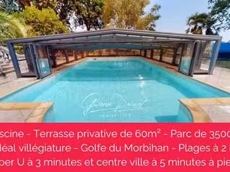 vente maison piscine à arradon (56610) : à vendre piscine / 57m² arradon