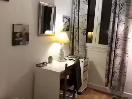 location meublée chambre 1 pièce 12 m² à montmorency (95160)  750 €