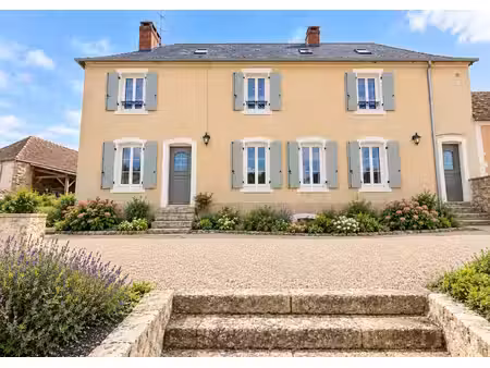 dpt sarthe (72)  à vendre sceaux sur huisne (72) - maison bourgeoise p8 de 220 m² - terrai