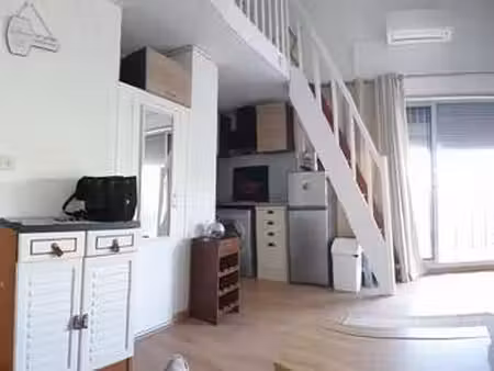 location appartement t1 meublé à gruissan (11430) : à louer t1 meublé / 20m² gruissan