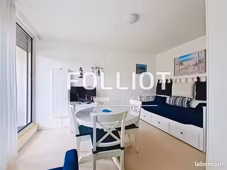 studio 1 pièce 22 m²