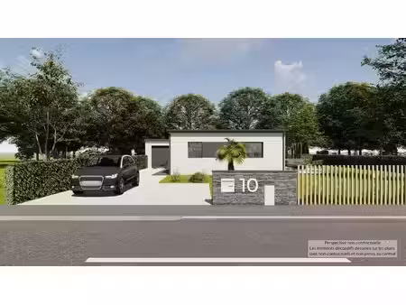 terrain avec maison neuf à vendre