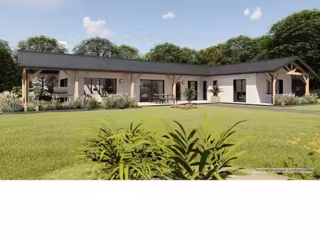 terrain avec maison neuf à vendre