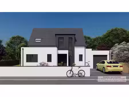 terrain avec maison neuf à vendre
