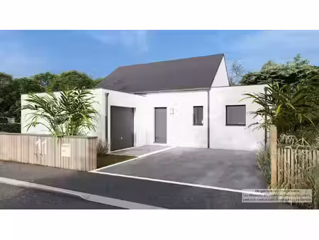 terrain avec maison neuf à vendre