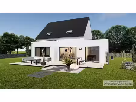 terrain avec maison neuf à vendre