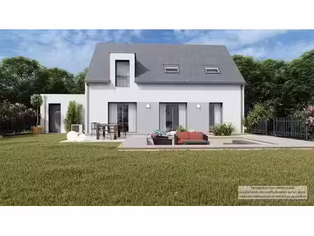 terrain avec maison neuf à vendre