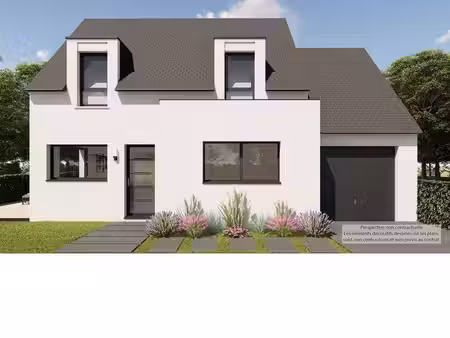 terrain avec maison neuf à vendre