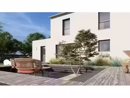 terrain avec maison neuf à vendre