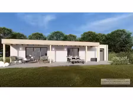 terrain avec maison neuf à vendre