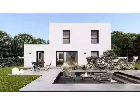 terrain avec maison neuf à vendre