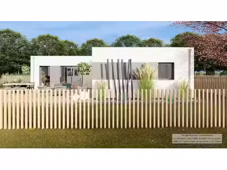 terrain avec maison neuf à vendre
