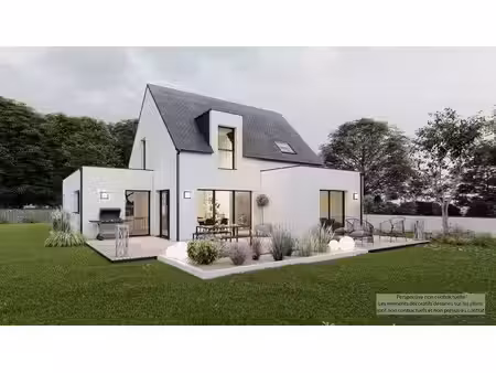 terrain avec maison neuf à vendre