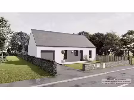 terrain avec maison neuf à vendre