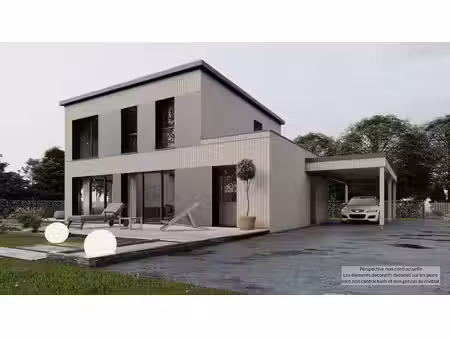 terrain avec maison neuf à vendre