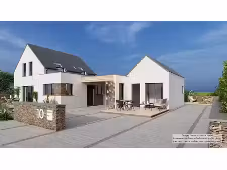 terrain avec maison neuf à vendre
