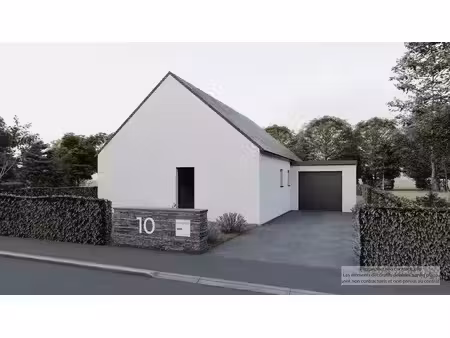 terrain avec maison neuf à vendre