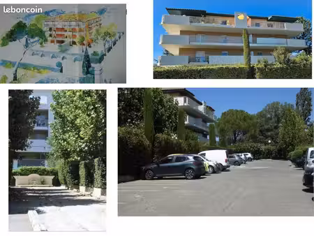 part. vends appart. t2 à aix de 32 m² + terrasse